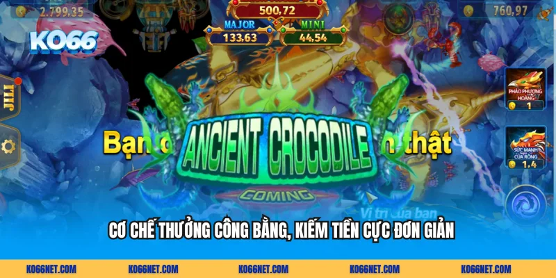 Cơ chế thưởng công bằng, kiếm tiền cực đơn giản
