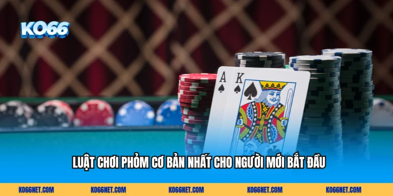 Luật chơi phỏm cơ bản nhất cho người mới bắt đầu
