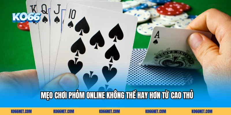 Mẹo chơi phỏm online không thể hay hơn từ cao thủ