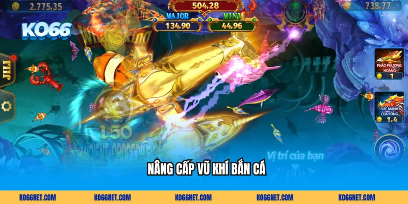 Nâng cấp vũ khí 